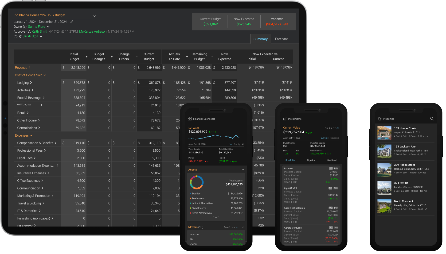 Eleven Financial iOS mobile application